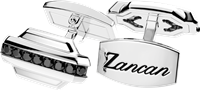 Bouton de manchette  Zancan Homme in Argent ESG018